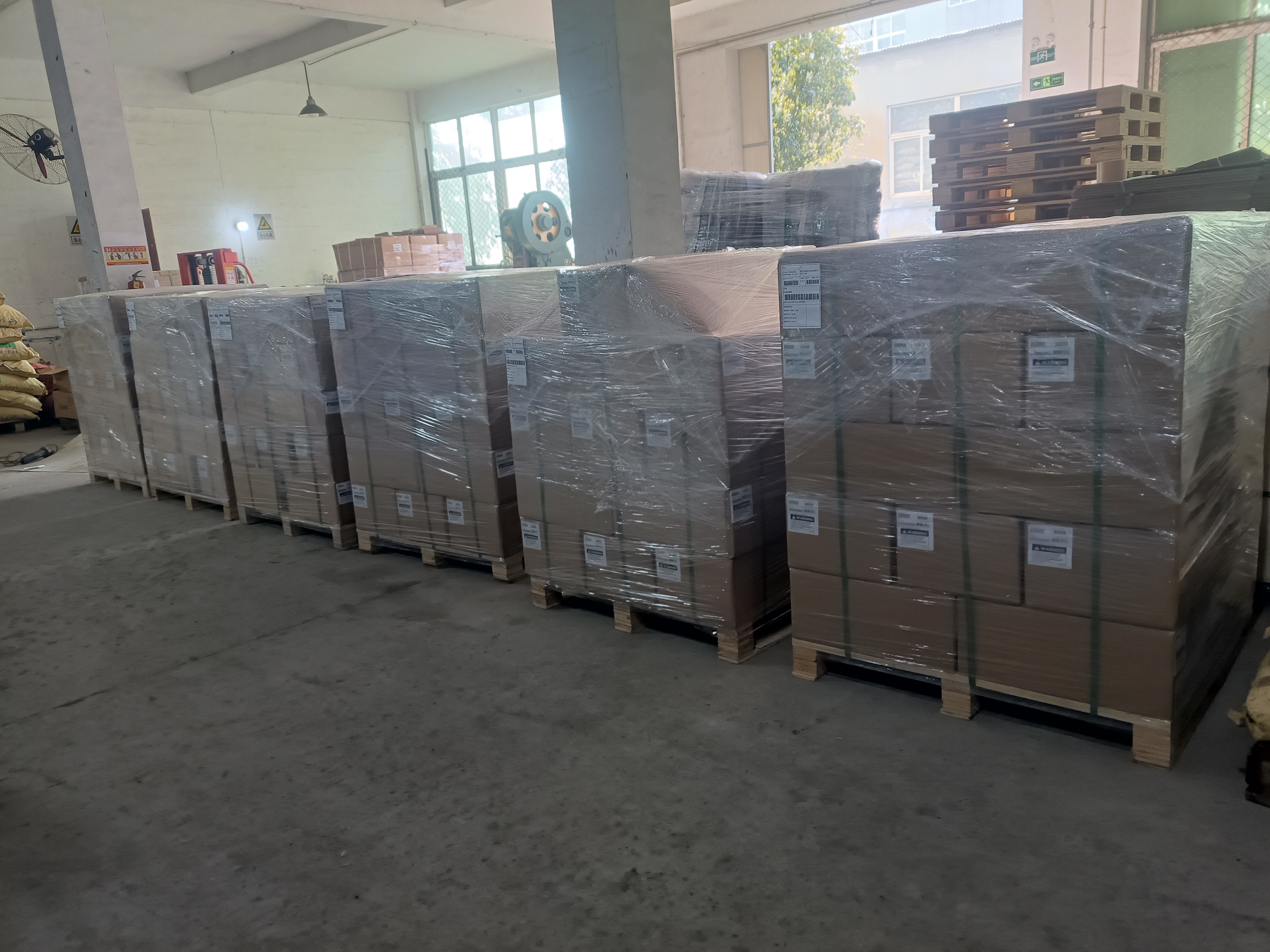 カムロックカップリングの出荷